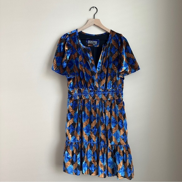 Anthropologie Somerset Mini Dress Velvet Edition – Size L - Picture 5 of 9